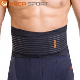 BOER Fitness Back Support Belt 8 Spring Waist Protection Double Layer Strap Easy to Adjust Anti-Strain for Lifting Cycling Ball Sports COD