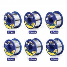 MECHANIC 60g Solder Wire 0.3/0.4/0.5/0.6/0.8/1.0/1.2mm 63/37 Rosin Core Tin Lead 183℃ Welding Flux 1.0-3.0% Iron Cable Reel COD