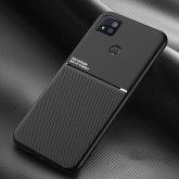 Bakeey for Xiaomi Redmi 9C Case Magnetic Texture Non-slip Leather TPU Shockproof Protective Case | Non-original COD