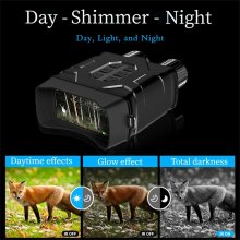 Night Vision Instrument 10X Zoom Night Vision Instrument 4-Inch Large Screen 5K Day And Night Dual Binoculars For Recording COD