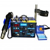 Saike 952D AC 110V / 220V 760W Soldering Station BGA 2 in 1 SMD Rework Soldering Station Hot Air Heater COD