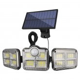 Solar Lights Outdoor Motion Sensor Flood Lights With Remote 3 Light Mode Led Solar Security Wall Lights COD