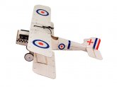 Dancing Wings Hobby K4 SE5A 378mm Wingspan Balsa Wood Ultra-micro RC Airplane Biplane Fighter KIT/ KIT+Power Combo COD