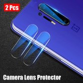 Bakeey 2PCS Anti-scratch HD Clear Soft Tempered Glass Phone Camera Lens Protector for OnePlus 8 Pro COD