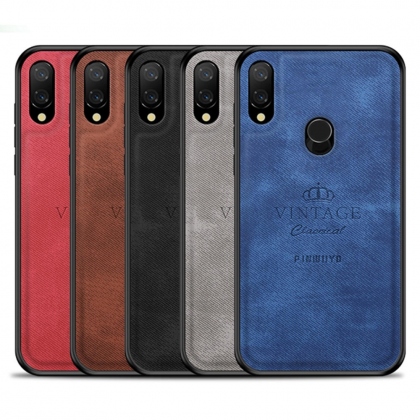 MOFI PINWUYO Shockproof PU Leather Soft TPU Back Cover Protective Case for Xiaomi Redmi Note 7 / Note 7 Pro Non-original COD