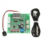 ZHIYU® DC 12V 24V 48V 2 Way Cooling PWM 4 Wire Fan Temperature Controller Temperature Speed Display COD