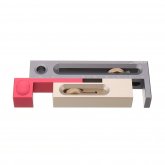 HONGDUI Kerfmaker Table Saw Slot Adjuster Mortise and Tenon Tool Woodworking Movable Measuring Block COD