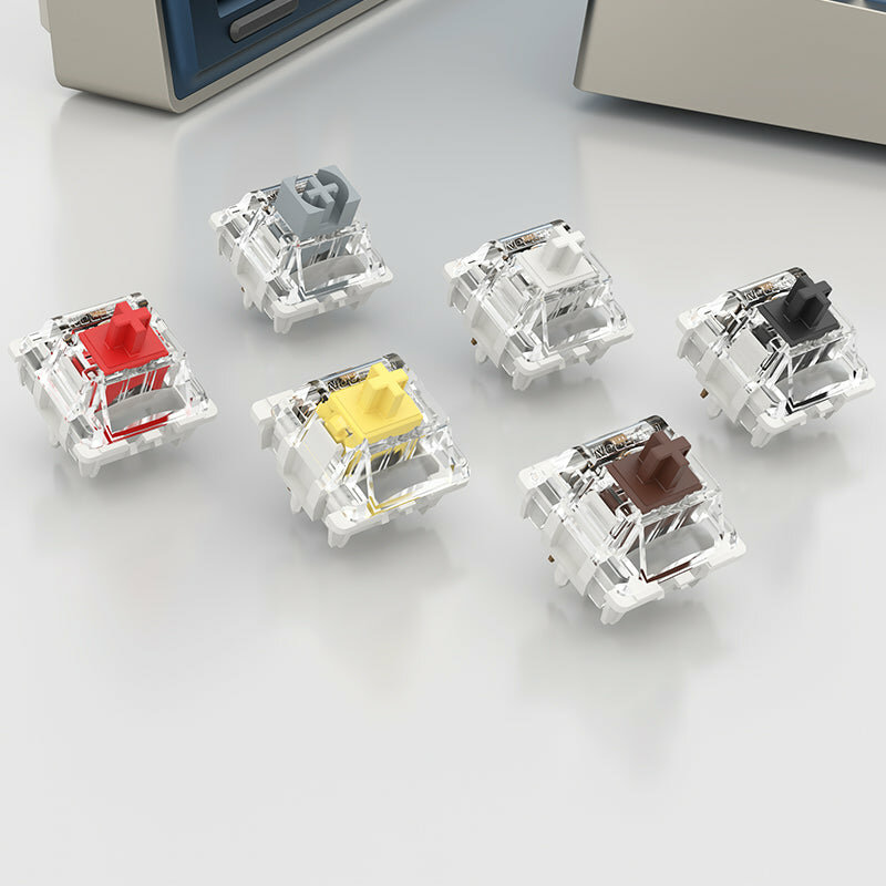 35pcs/Set Gateron G Pro 3.0 3-Pin Mechanical Keyboard Switch Brown/Black/Yellow/Red Switch COD