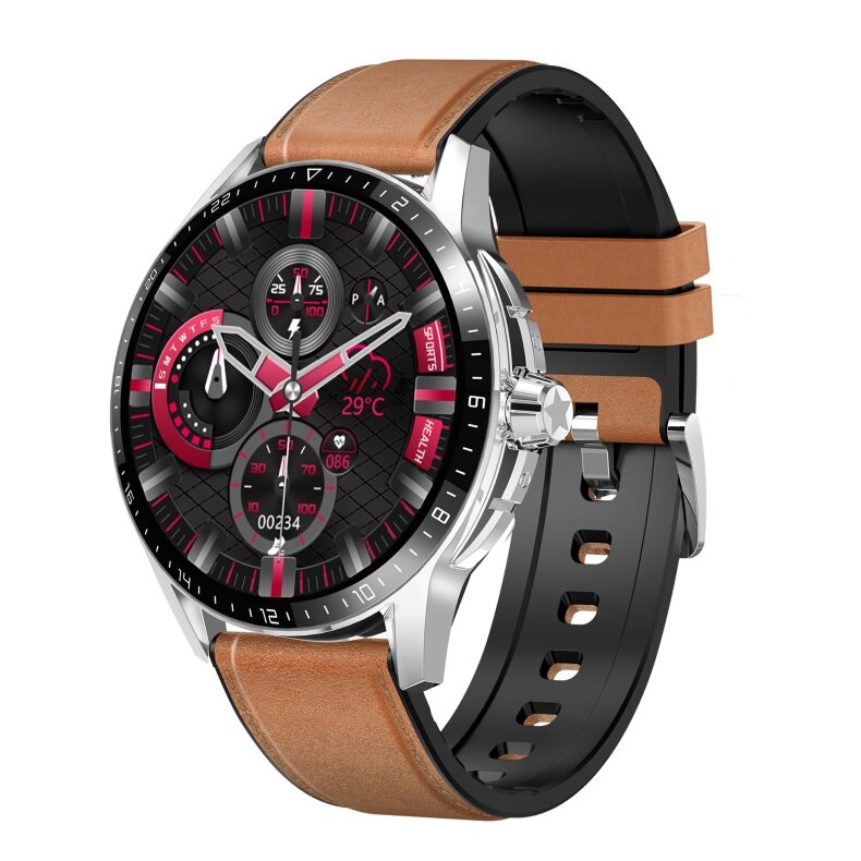 GT4 Pro 1.47 inch 360*360 HD Screen bluetooth Call ECG Heart Rate Blood Pressure SpO2 Monitor IP67 Waterproof Offline Payment Smart Watch COD