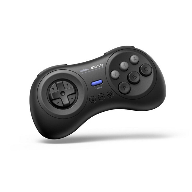 8Bitdo M30 2.4G Wireless Game Controller 6-keys Cross Key Turbo Mini Classic Gamepad Joystick for Sega Genesis Mini for Sega MD Mini for Switch COD