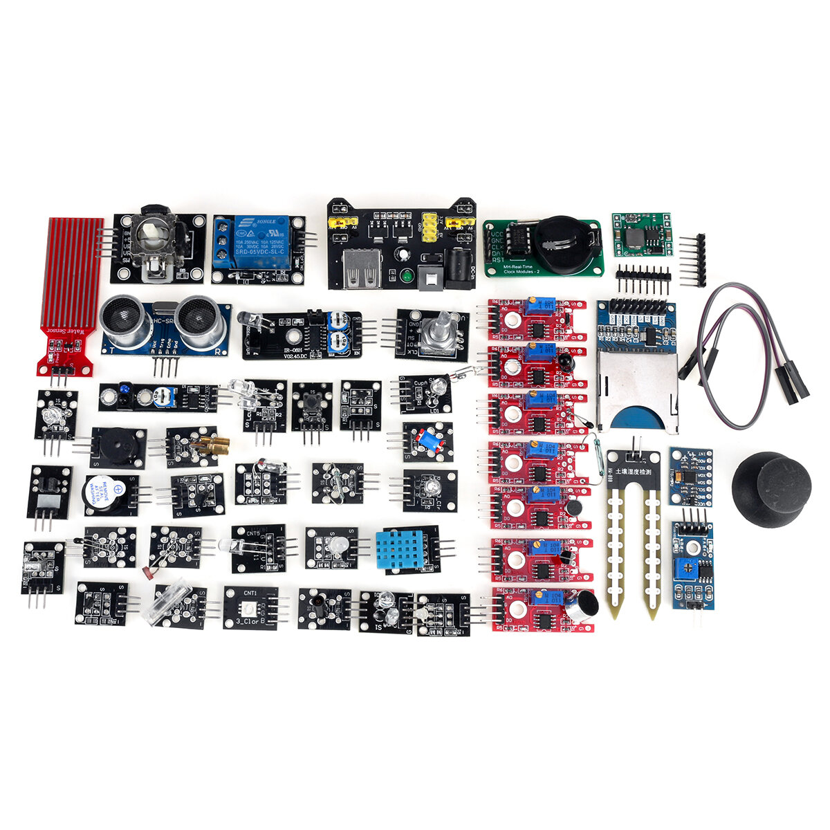 45 IN 1/37 IN 1 Sensor Module Starter Kits Set For Arduino Raspberry Pi Education Bag Package COD