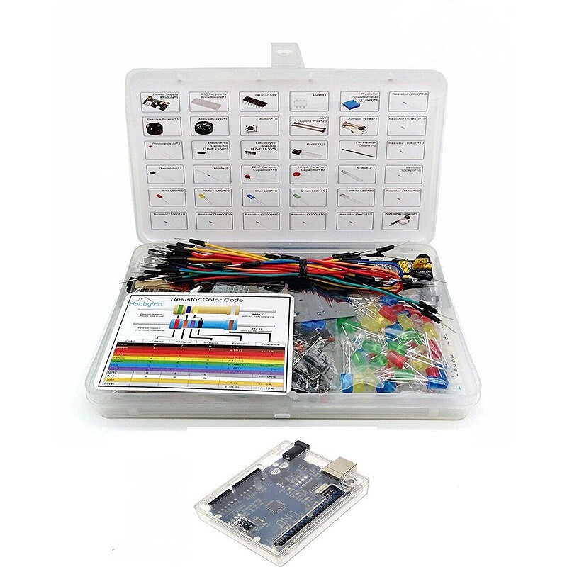 830-hole Breadboard for UN0 R3 Starter Kit with Mainboard DIY Electronic Kits COD