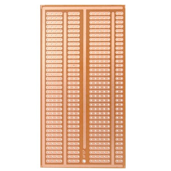 1pcs 5x9.5cm Single Side Copper Prototype Paper PCB Breadboard 2-3-5 Joint Hole COD