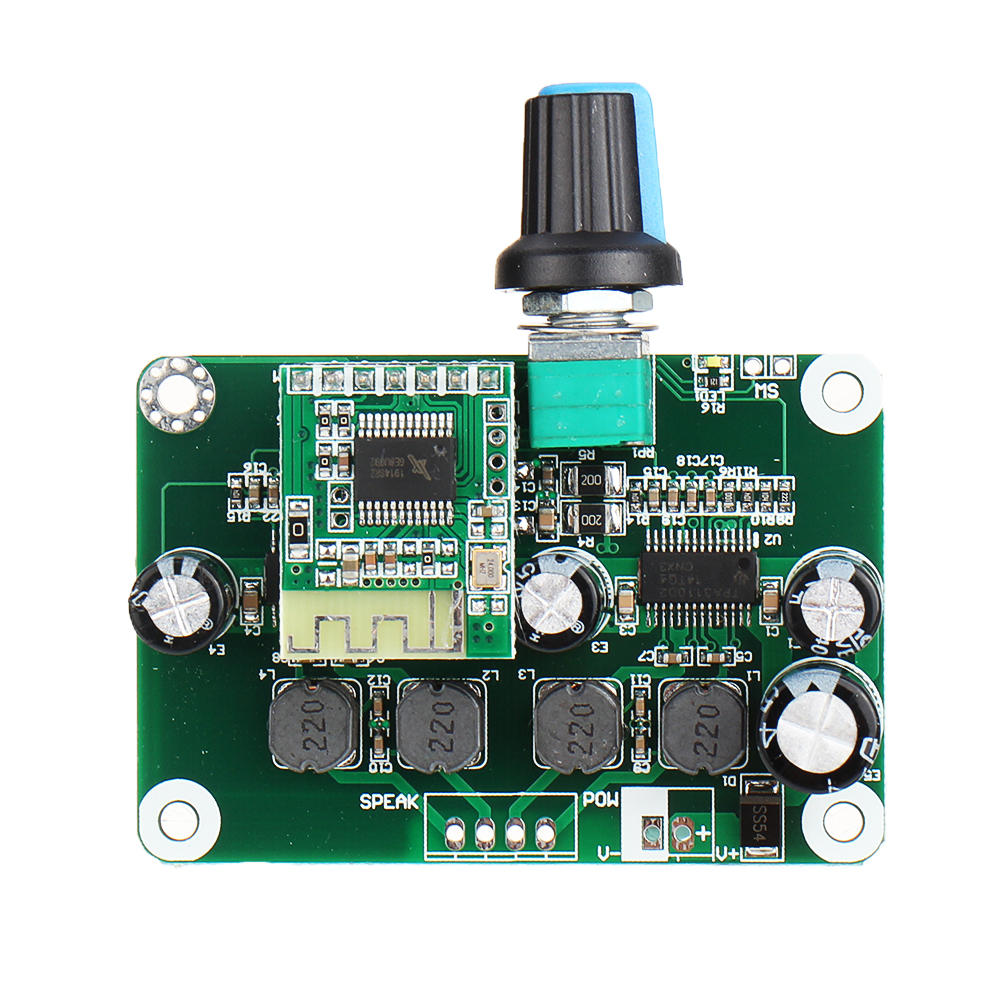 Bluetooth 4.2 TPA3110 30W+30W Digital Stereo Audio Power Amplifier Board Module 12V-24V Car for USB Speaker Portable Speaker COD