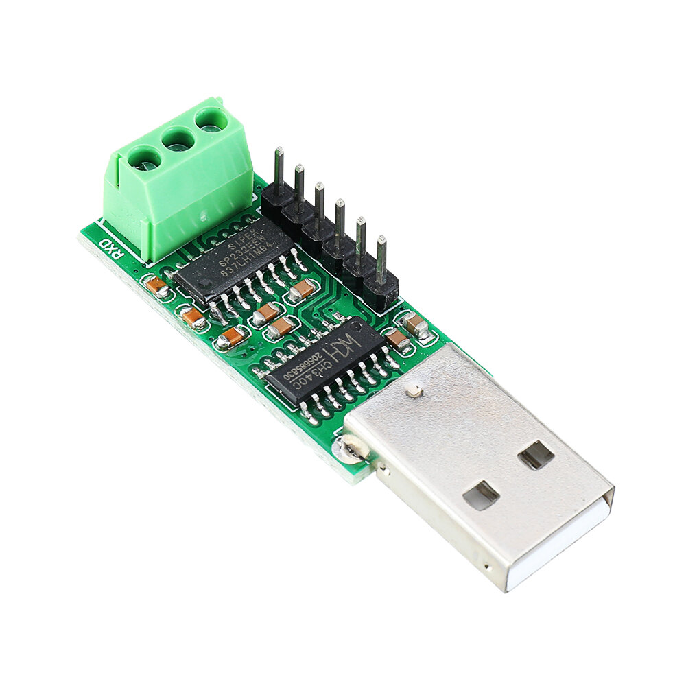 3pcs USB to Serial Port Multi-function Converter Module RS232 TTL CH340 SP232 IC Win10 for Pro Mini STM32 AVR PLC PTZ Modubs COD