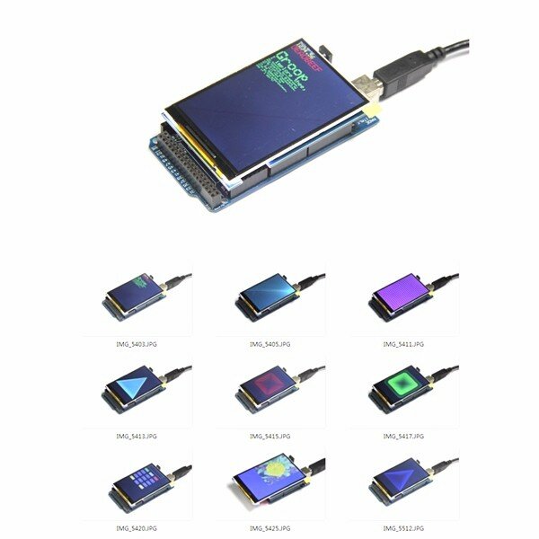 3.5 Inch TFT Color Display Screen Module 320 X 480 Support UN0 Mega2560 Geekcreit for Arduinno - products that work with official Arduinn0 boards COD