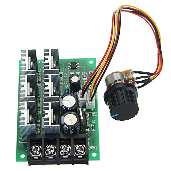 DC 9-55V 40A 2000W PWM DC Motor Pump Speed Regulator High Power Speed Controller 9V 12V 24V 36V 48V COD