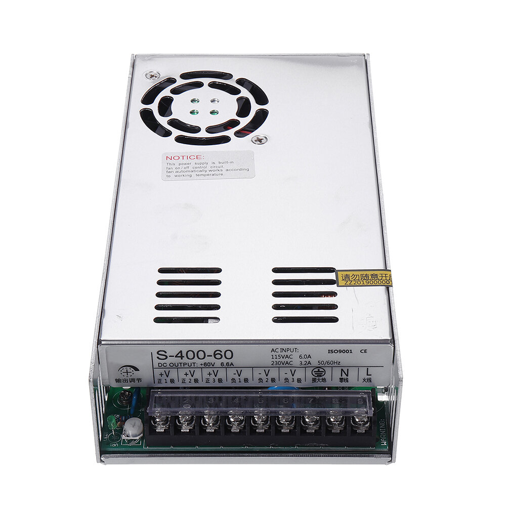 LED Switching Power Supply S-400W-60V DC60V Support Monitoring Transformer Lighting For RD6006/RD6006W