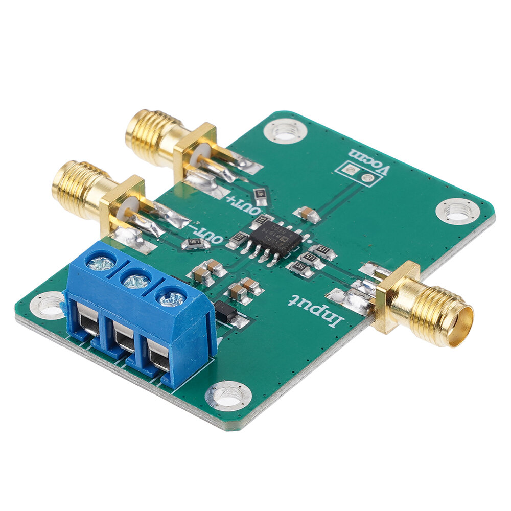 AD8138 5MHz-20MHz RF Differential Amplifier Module Voltage Input Output Balanced Board Single-ended to Double-ended Converter COD