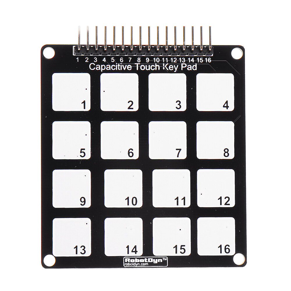 16 Keys Capacitive Touch Key Pad Module Keyboard COD