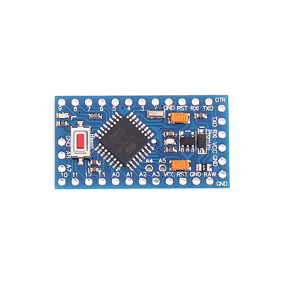 3.3V 8MHz ATmega328P-AU Pro Mini Microcontroller With Pins Development Board Geekcreit for Arduino - products that work with official Arduino boards COD