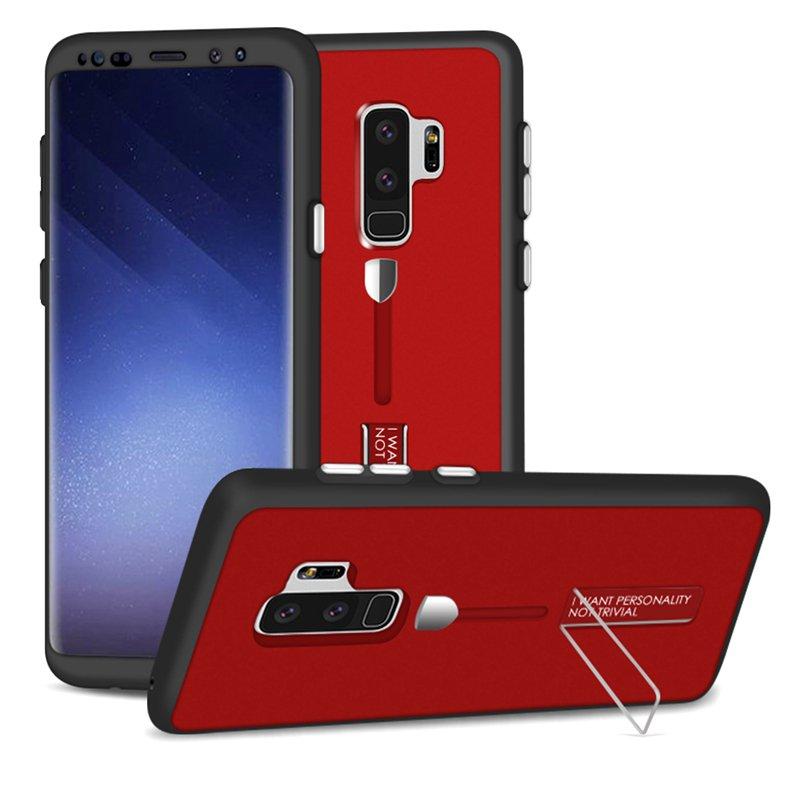 Bakeey Full Body Front & Back Cover Strap Grip Kickstand Case For Samsung Galaxy Note 8 COD