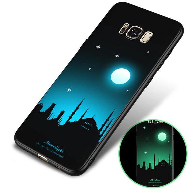 Bakeey 3D Night Luminous Protective Case For Samsung Galaxy S8 Plus COD
