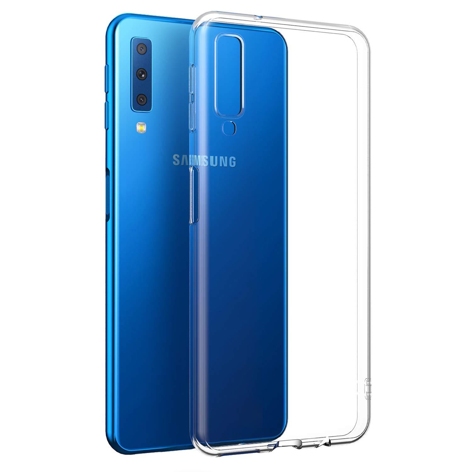 Bakeey Clear Crystal Shockproof Soft TPU Protective Case For Samsung Galaxy A7 2018 COD