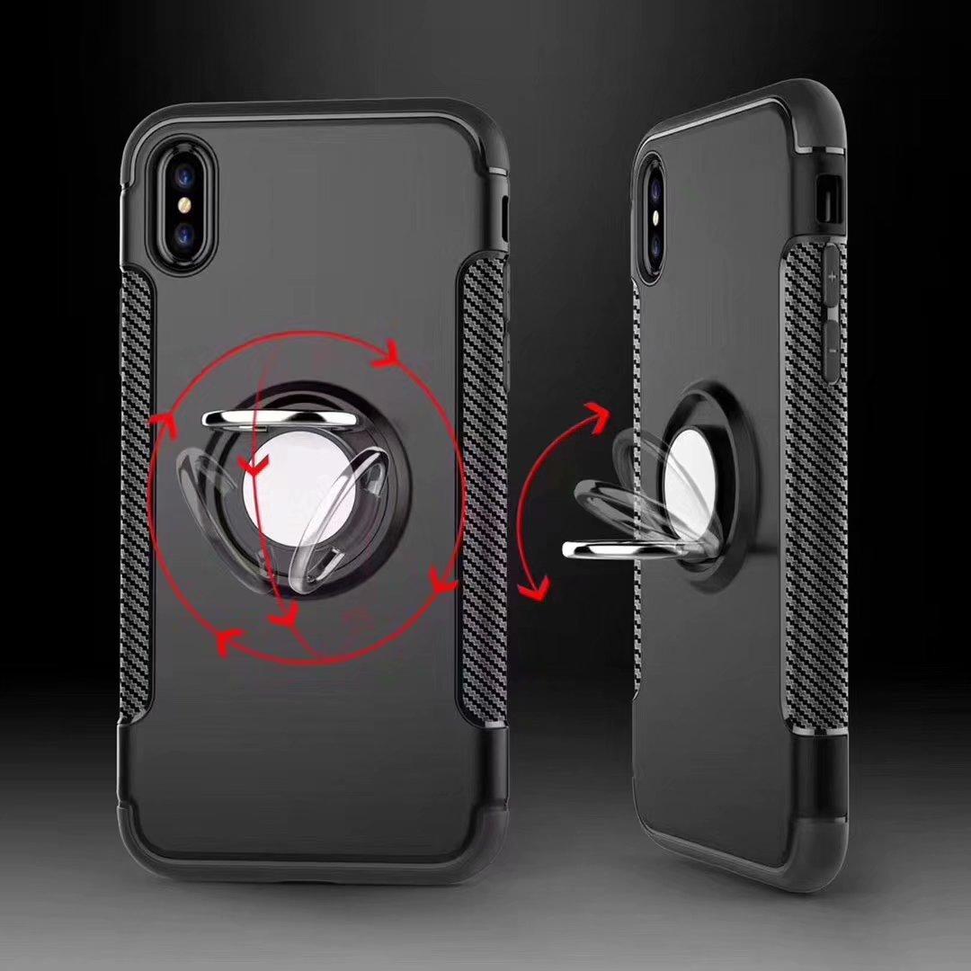 Bakeey Shock-proof 360° Adjustable Ring Holder Protective Case for Xiaomi Mi 6X / Xiaomi Mi A2 Non-original COD