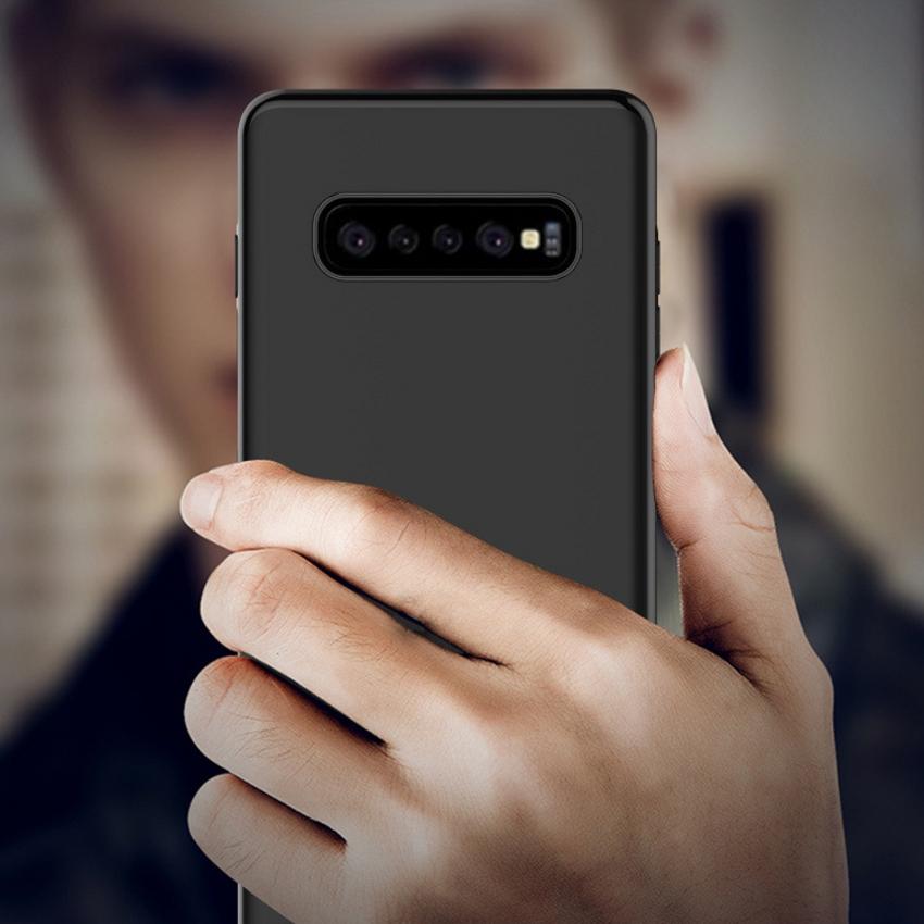 Bakeey Magnetic Adsorption TPU Protective Case For Samsung Galaxy S10e S10 S10 Plus S9 S9 Plus Micro Matte Anti Fingerprint Resistant Soft TPU Back Cover