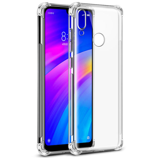 Bakeey Luxury Shockproof Transparent Soft Protective Case for Xiaomi Redmi 7 / Redmi Y3 Non-original COD