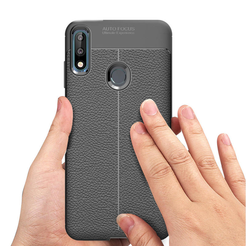 Bakeey Litchi Anti-fingerprint Silicone Protective Case for ASUS Zenfone Max Pro (M2) ZB631KL COD