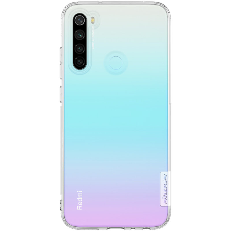 NILLKIN Crystal Clear Transparent Bumpers Shockproof Soft TPU Protective Case for Xiaomi Redmi Note 8 2021 COD