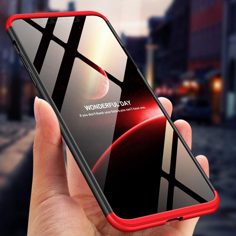 Bakeey 3 in 1 Double Dip Frosted 360° Full Body PC Full Protective Case for iPhone 11 6.1 inch COD