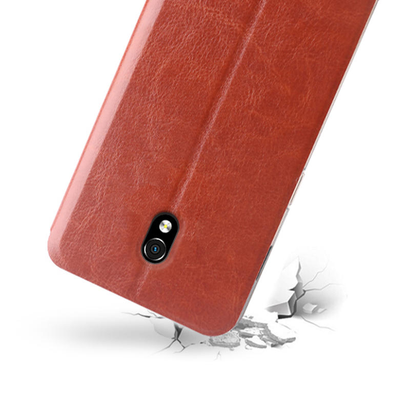 Mofi Xiaomi Redmi 8A Flip Full Body Shockproof PU Leather + Silicone Protective Case Non-original COD