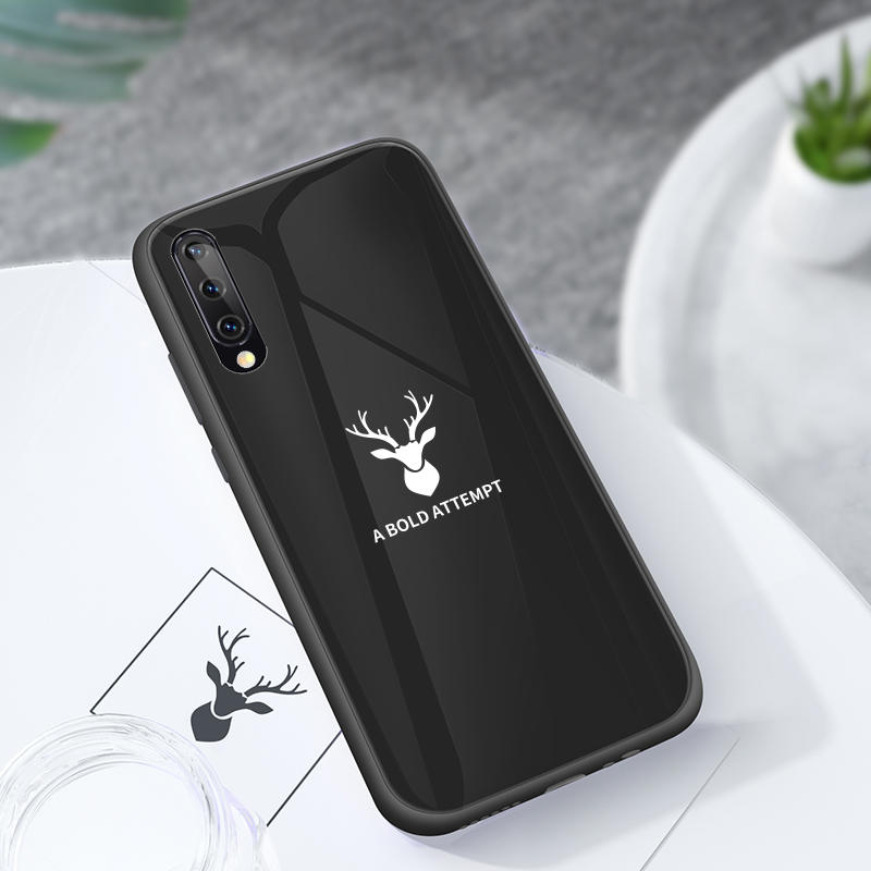 Bakeey Tempered Glass + Soft Liquid Silicone Back Cover Protective Case For Xiaomi Mi A3 / Xiaomi CC9e Non-original COD