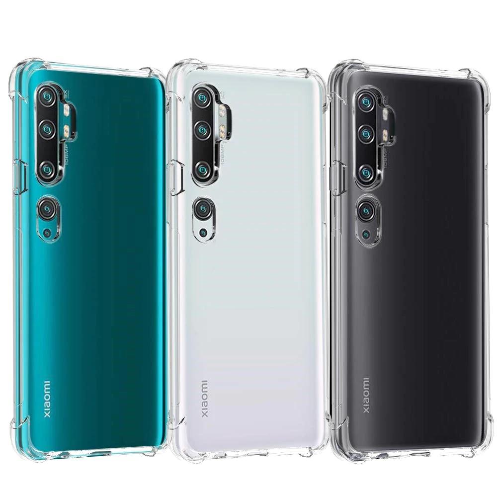 Bakeey Air Bag Bumper Shockproof Transparent Soft TPU Protective Case for Xiaomi Mi Note 10 / Xiaomi Mi Note 10 Pro/ Xiaomi Mi CC9 Pro Non-original COD