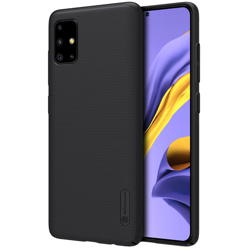 Nillkin Frosted Anti-Fingerprint Shockproof PC Hard Protective Case for Samsung Galaxy A51 2019 COD