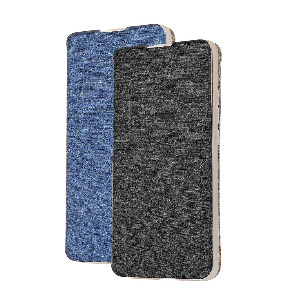 Bakeey Silk Texture Flip with Foldable Stand PU Leather Shockproof Protective Case for Xiaomi Poco F2 Pro / Xiaomi Redmi K30 Pro Non-original COD