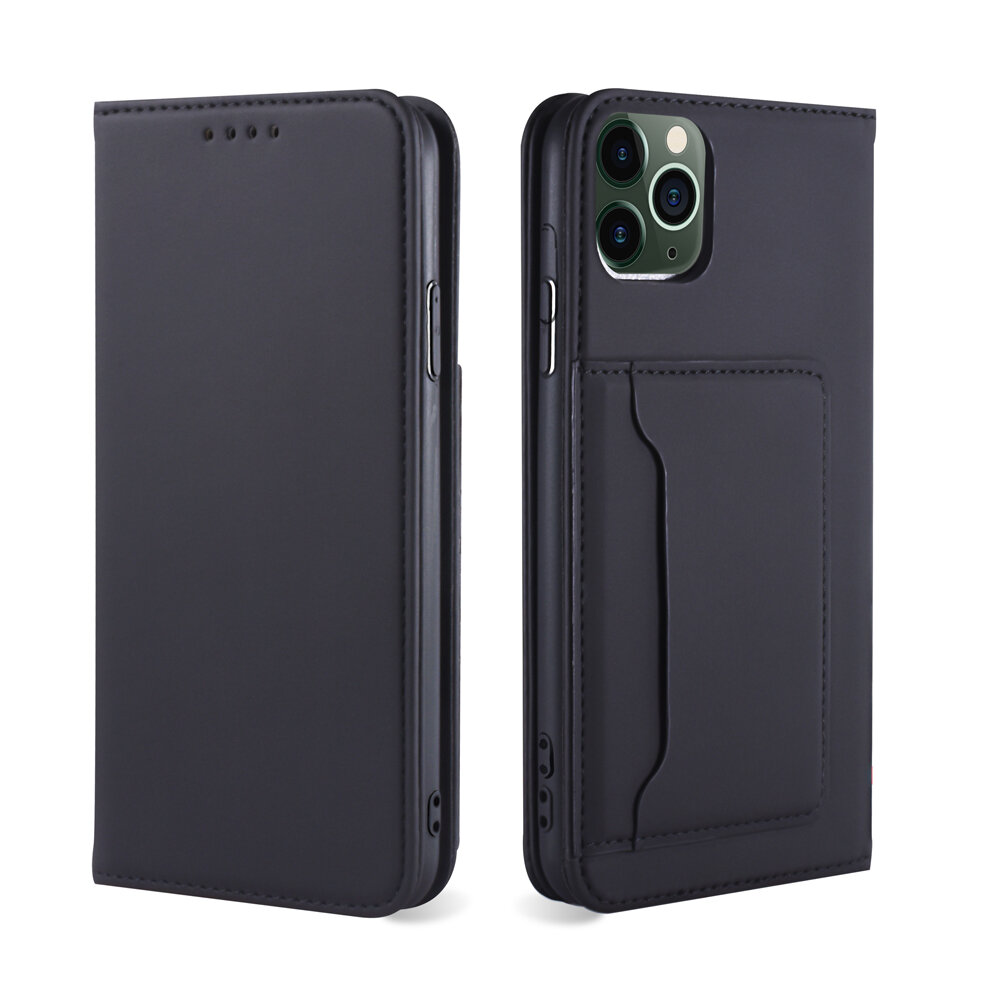 Bakeey for iPhone 11 Pro Max Case Business Flip Magnetic with Multi-Card Slots Wallet Shockproof PU Leather Protective Case COD