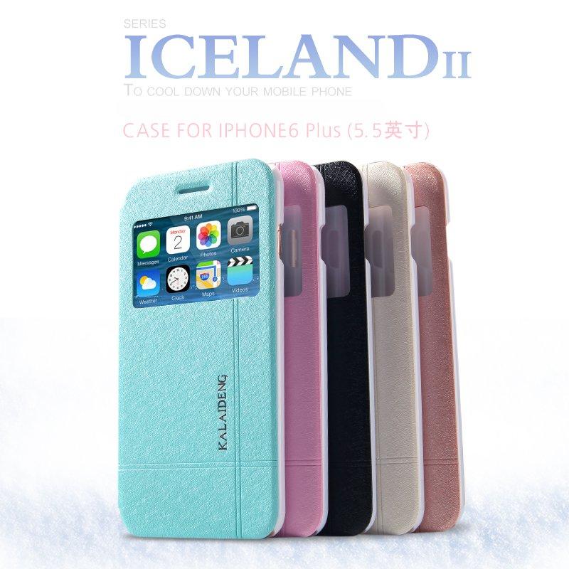 Original KLD ICELAND II Series Protection Flip Phone Case Cover Back Case For iPhone 6 Plus COD