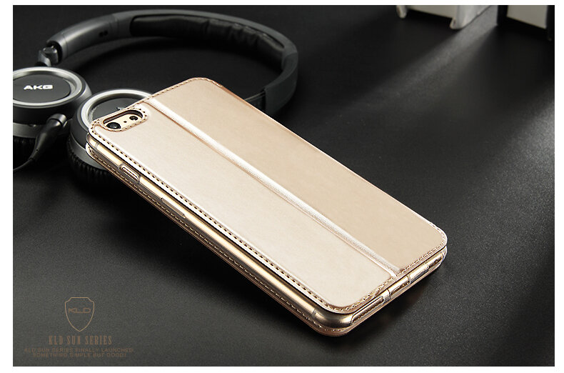 Original KLD SUN Series Protection Case PU TPU Leather Phone Case For iPhone 6 COD