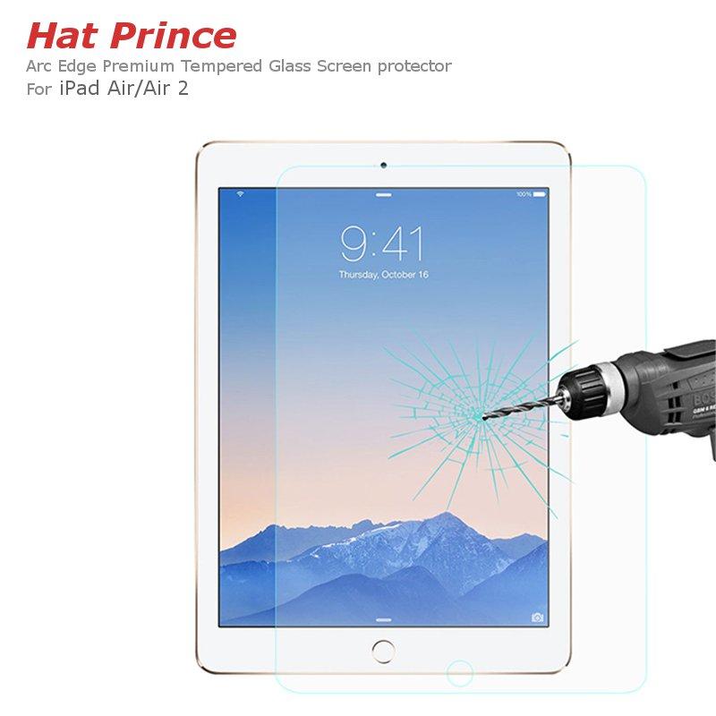 Hat Prince 0.33mm 2.5D Premium Tempered Arc Edge Tempered Glass Screen Protector For iPad Air/Air 2 COD