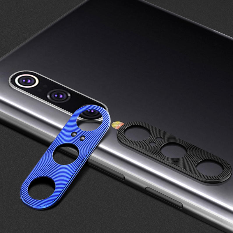 Bakeey Anti-scratch Metal Circle Ring Phone Camera Lens Protector for Xiaomi Mi9 Mi 9 / Xiaomi Mi9 Mi 9 Transparent Edition COD