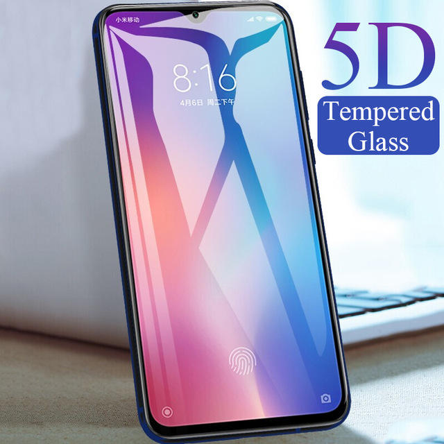 Bakeey 5D Full Coverage Anti-explosion Tempered Glass Screen Protector for Xiaomi Mi9 / Xiaomi Mi 9 Pro /Mi 9 Transparent Edition Non-original COD