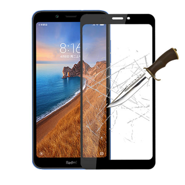 3 PCS Bakeey 9H Anti-Explosion Full Coverage Tempered Glass Screen Protector for Xiaomi Redmi 7A Non-original COD