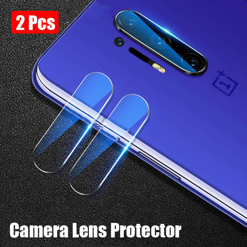 Bakeey 2PCS Anti-scratch HD Clear Soft Tempered Glass Phone Camera Lens Protector for OnePlus 8 Pro COD