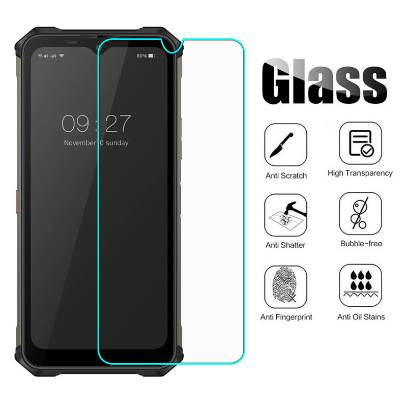 Bakeey 1/2/3PCS for OUKITEL WP13 5G Global Bands Front Film 9H Anti-Explosion Anti-Fingerprint Tempered Glass Screen Protector COD