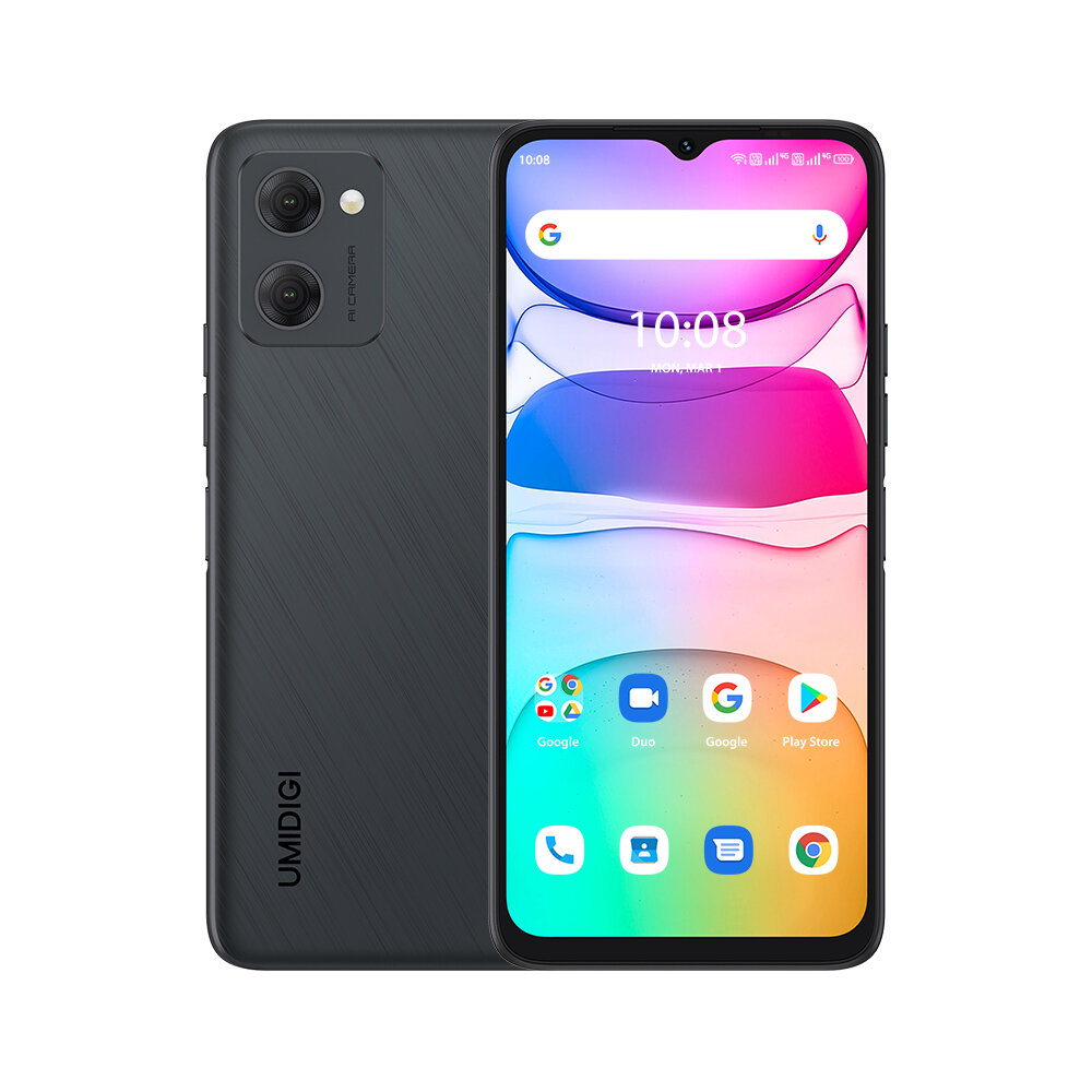 UMIDIGI G2 C2 6.52 inch 13MP Dual Camera Android 13 3GB RAM 32GB ROM 5150mAh Helio A22 Quad Core 4G Smartphone COD