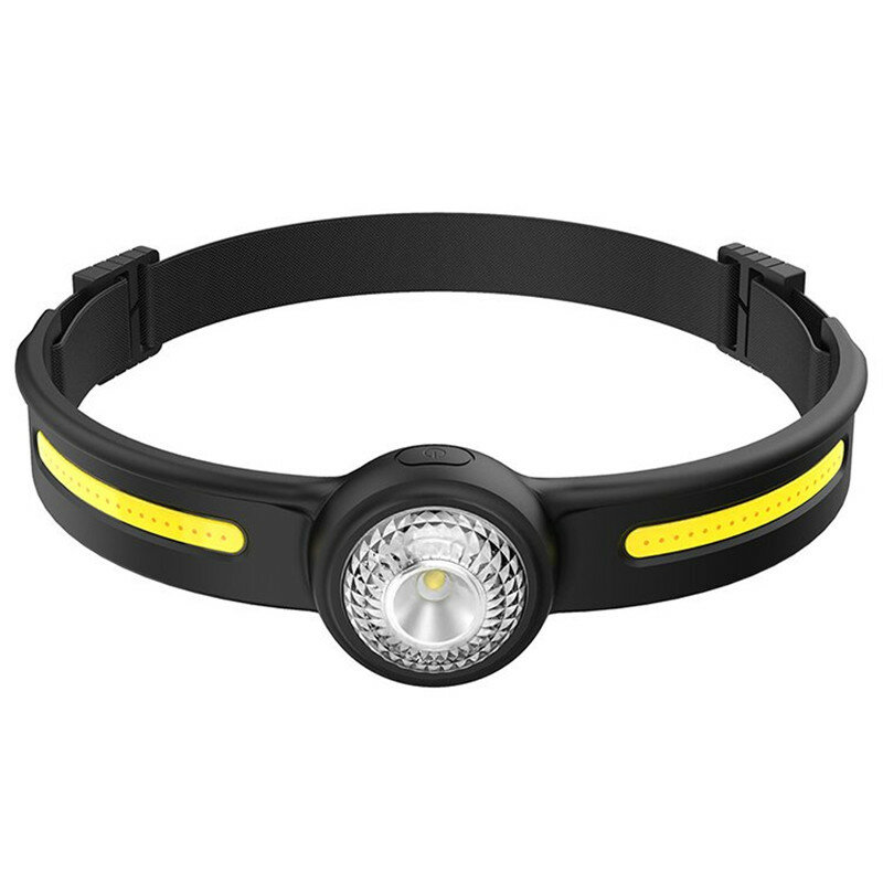 550 Lumens XPG+COB LED Headlamps With Safety Light Waterproof Portable Head Lamp Headlight COD